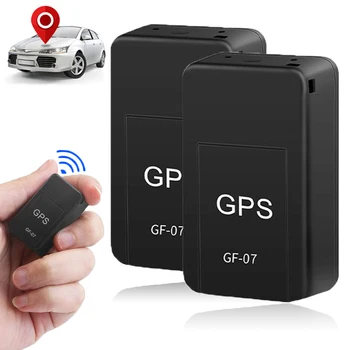 1/2Pcs מיני GF-07 GPS לרכב גשש מגנטי חזק הר מעקב בזמן אמת אנטי אבוד, איתור SIM Positioner Tracker GPS עבור המכונית.