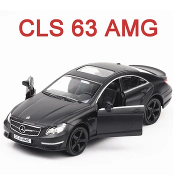1:36 CLS 63 AMG Diecasts סגסוגת דגם של מכונית צעצוע, כלי רכב קלאסי מכונית ספורט לסגת איסוף הרכב צעצועים לילדים מתנות לילדים