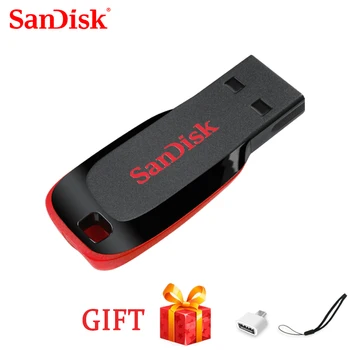 100%SanDisk USB flash 64gb 128gb usb 2.0 CZ50 דיסק פלאש usb flash drive memoria usb 16gb 8gb זיכרון כונן עט 32GB