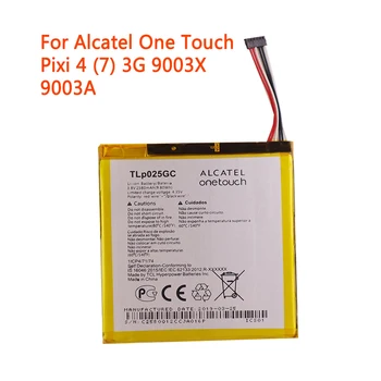 100% באיכות גבוהה מקורי TLP025GC 2580mAh סוללה עבור Alcatel one Touch Pixi 4 (7) 3G 9003X 9003A סוללה של טלפון הנייד