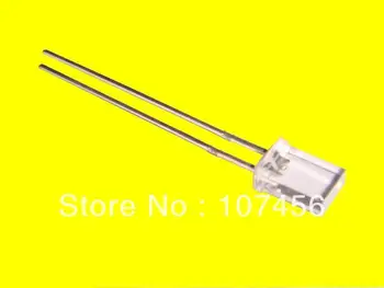 100pcs 2X5X7mm צהוב אולטרה צהוב בהיר LED מים צלולים מנורות חדש