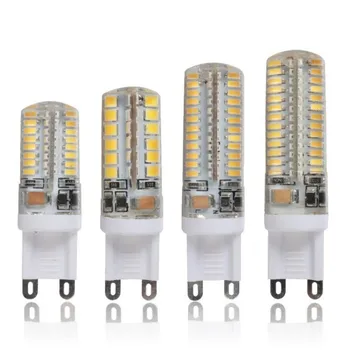 10pcs G9 LED מנורה 7W 12W תירס הנורה AC 220V-240V SMD 2835 3014 נוריות Lampada LED אור 360 מעלות להחליף מנורת הלוגן