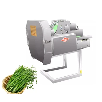 150-300KG/H ירקות קאטר עירית, בצל ירוק בצל מסוק מסחרי ירקות פירות-לחתוך את המכונה.
