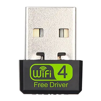 150Mbps Mini USB WiFi מתאם אלחוטי למחשב המחשב כרטיס רשת מתאם עבור שולחן העבודה במחשב הנייד Wi-fi אנטנה Dongle עבור Windows