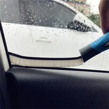 1pc המכונית מברשת דלת המכונית חלון 360° רב-כיוונית מברשת ניקוי ביתיים אריח המפרקים Scrubber מגל מברשת שטיפת רכב