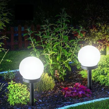 1Pcs LED סולארית לגינה אור חיצוני עמיד למים דשא תאורת שביל נוף מנורה סולארית מנורת בית חצר לחניה הדשא מסביב
