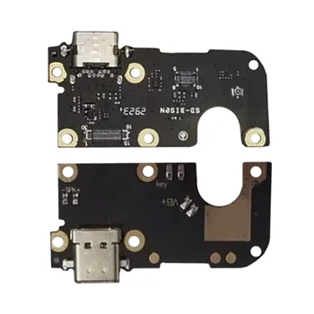 1Pcs מטען USB טעינת Dock יציאת מחבר קשר להגמיש כבלים לוח תקע המיקרופון ג ' ק שקע עבור UMI UMIDIGI ביזון