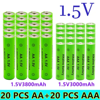 2022neue1,5V AA3800mAh+1,5 V AAA3000mah wiederaufladbare אלקליין batterie taschenlampe spielzeug uhrMP3player batterie ersetzen