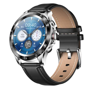 2023 Bluetooth לקרוא שעון חכם גברים 360*360 מסך נגן המוזיקה נירוסטה להקת שעון קצב לב גברים Smartwatch עבור Xiaomi
