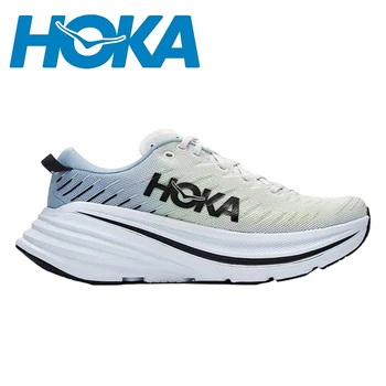 2023 HOKA Bondi X נעלי ריצה גברים ונשים עם לוגו קל למתוח פלטפורמת נעלי טניס חיצוני הכביש ריצה נעלי ספורט