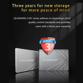 2023 Quanxing S101 SSD 128GB SSD solid-state כונן קשיח 2.5 אינץ SATA3.0 ממשק שדרוג למחשב נייד שולחן העבודה של מחשב נייד