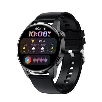 2023 החדש Bluetooth לקרוא שעון חכם גברים מגע מלא ספורט כושר שעונים עמיד למים קצב לב פלדה בנד שעון חכם אנדרואיד IOS