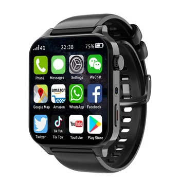 2023 החדש, שעון חכם גברים, נשים, IP67 עמיד למים כפול מערכת אנדרואיד במצב ספורט אמיתי קצב הלב מצלמה כפולה טלפון Smartwatch