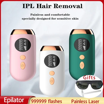 2023 הלייזר החדש Epilator IPL הסרת שיער לנשים 999999 פלאש קבוע ללא כאבים הגוף Photoepilator Depilador