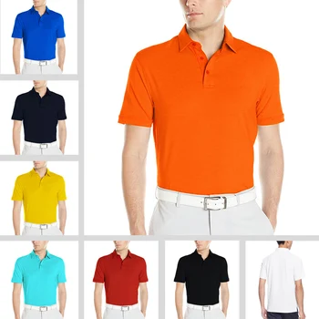 2023 הקיץ גולף גברים חולצה שרוול קצרה לנשימה ייבוש מהיר חולצת הגולף