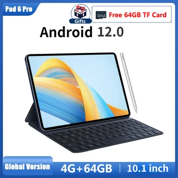 2023 חדש הנמכר ביותר אנדרואיד 12.0 Tablet Pc 4G+64GB+חינם 64GB כרטיס TF הטאבלט 4G Wift GPS לוח עבור מתנות מחשב לוח אנדרואיד