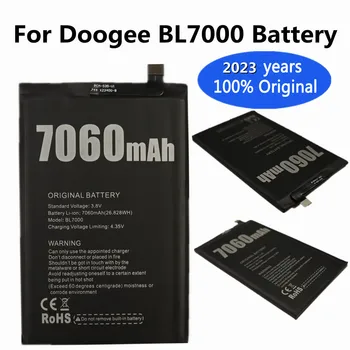 2023 שנים 100% באיכות גבוהה 7060mAh BL 7000 סוללה עבור Doogee BL7000 טלפון נייד Bateria במלאי + מספר מעקב
