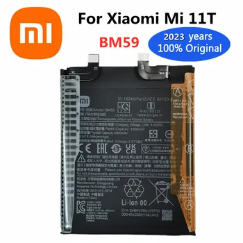 2023 שנים שיאו mi 100% מקורי BM59 סוללה עבור Xiaomi mi 11T 5000mAh טלפון נייד באיכות גבוהה החלפת הסוללה Batteria