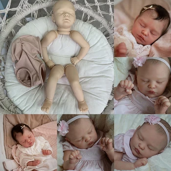 20Inch Avelee מחדש הבובה ערכת מציאותי ישן התינוק מגע אמיתי DIY התינוק נולד מחדש צבוע ריק בובה טיפה קניות