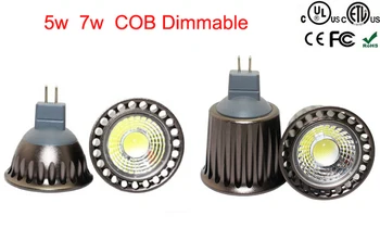20pcs/lot מתח גבוה Dimmable GU10 MR16 E27 5w 7w קלח LED אור הזרקורים נורות LED AC85-265V DC12V מקורה אור רך