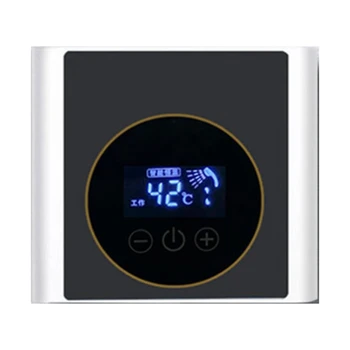 220V מחמם מים מיידי קיר רכוב דוד מים חשמלי LCD תצוגת טמפרטורה האיחוד האירופי Plug