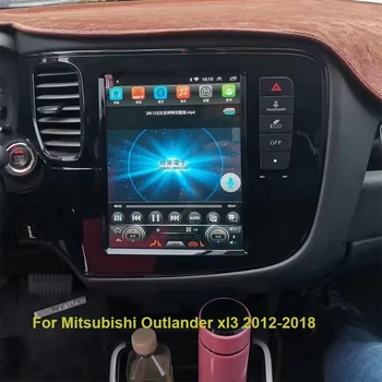 2Din סטריאו טסלה מסך רדיו במכונית עבור מיצובישי נוכרי 2012-2018 אנדרואיד אוטומטי ניווט GPS ברכב נגן מולטימדיה Carplay