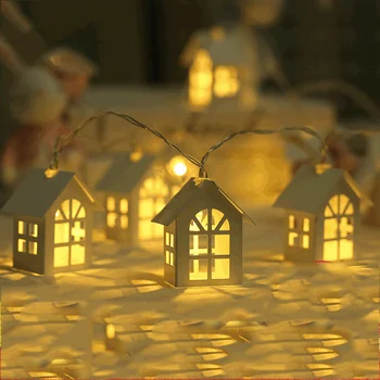 2M LED מחרוזת אור גרלנד חדר שינה בעיצוב בית אורות חג המולד עץ חיצונית הבית לבן חם החג תאורה למסיבה המנורה