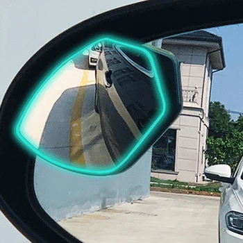 2Pcs 360 מעלות HD המראה הכתם העיוור מתכוונן המכונית האחורית קמורה מראה על הפוך רחב זווית רכב חנייה ללא שפה המראה