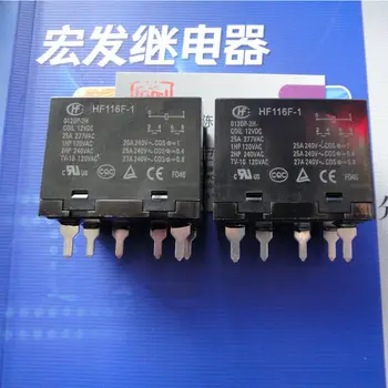 2pcs Hongfa ממסר HF116F-1-012DP-2H 6 רגל 25A277VAC JQX-116F-1