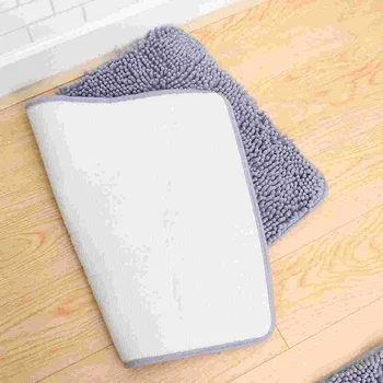 2pcs שירותים שטיחים U - צורה מתאר מחצלת שירותים חדרים ללא שטיחים מחצלות על הרצפה אמבטיה מקלחת שירותים 50x60cm, 50x80cm