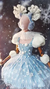 4 סגנון פאף שרוול קצר פונצ ' ו להתלבש עץ חג המולד ביצועים תחפושת זמר לרקוד מצעד בר גוגו מועדון יום הולדת תלבושת