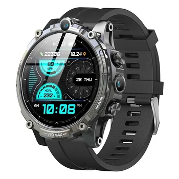 4G שעון חכם תומך כרטיס ה SIM-4GB+128GB 1.6 אינץ IPS מסך GPS Wifi 1000Mah Li-סוללה Smartwatch קצב הלב המצלמה
