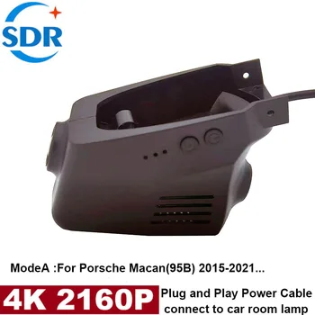 4K HD 2160P Plug and Play התקנה קלה רכב DVR-Wifi Dash Cam עבור פורשה Caenne/Macan,Panamera/911/918/קאיין 2014-2022