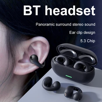 5.3 Bluetooth אוזניות הולכה עצם Wireless אוזניות משחק ספורט אוזניות סטריאו בס מוסיקה אוזניות לאייפון Xiaomi Huawei