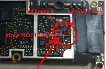 5pair/הרבה אין תמונה שחור או לבן מסך לוח לתקן חלק עבור iPad 3 LCD תמונה ic Q2200 תמונה מסנן הפתיל L2201