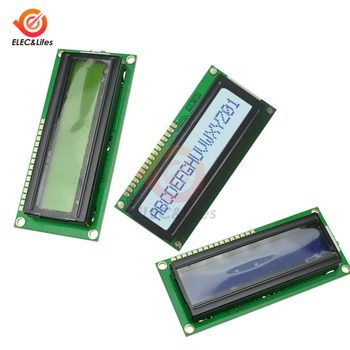 5V מסך LCD 1601 16X1 אופי דיגיטלי תצוגת LCD מודול 1602LCD LCM STN SPLC780D KS0066 תאורה אחורית 16 בשורה אחת ממשק