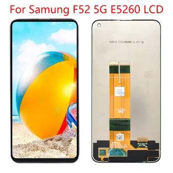 6.6 אינץ ' מקורי Samsung Galaxy F52 5G LCD עם מסך מגע דיגיטלית הרכבה להחליף Samsung E5260 צג LCD