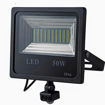 6pcs 30w 50w 100w 150w LED תאורת גינה תאורת ac85-265v PIR montion חיישן אינפרא אדום LED מנורת הקרנה