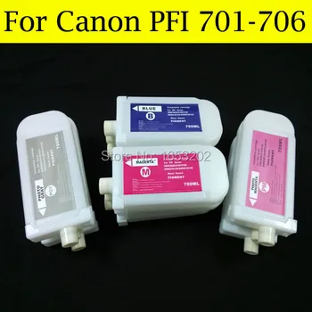 8 חתיכות/הרבה ריקה מחסנית דיו Canon PFI-706 עבור Canon iPF9410s iPF940 המדפסת ללא צ ' יפ