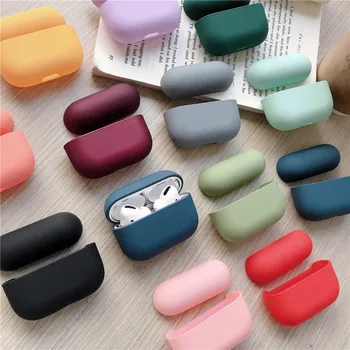 Airpod יתרונות אביזרים חלבית PC צבע ממתקים אוזניות קליפה קשה יוקרה פיצול עיצוב חמוד עבור בנות Airpods pro מקרה כיסוי