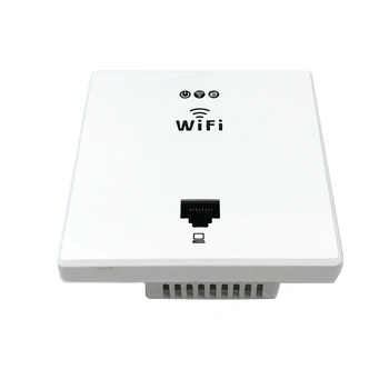 ANDDEAR לבן אלחוטי WiFi בתוך הקיר AP באיכות גבוהה חדרים Wi-Fi לכסות מיני וול-הר AP הנתב לנקודת הגישה