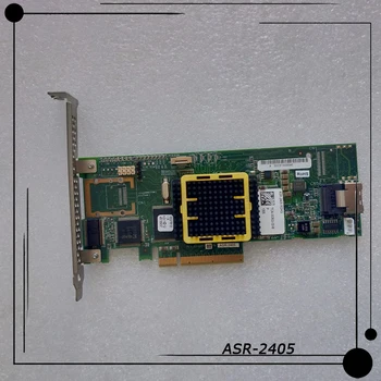ASR-2405 המקורי עבור Adaptec 2405 128MB SAS מערך הכרטיס עבור Toshiba רפואי לפני המשלוח מבחן מצוין