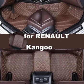 Autohome המכונית מחצלות עבור רנו Kangoo 2013-2019 שנה גרסה משודרגת רגל קוצ ' ה שטיחים אביזרים