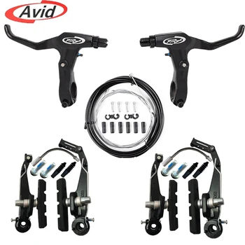 AVID V בלמים להגדיר Avid-sd3 אופניים V Caliper בלם FR5 אופניים בלם ידית אניה למשוך אופני כביש הבלמים מחוגה רכיבה על אופניים. חלק