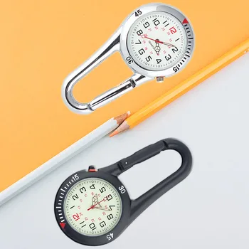 Carabiner קליפ שעונים Fob אחות שעון הכיס רפואי ספורט חיצוני בציר שעון טיפוס הרים ספורט ציוד Dropshipping