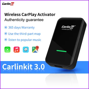 Carlinkit 3.0 CarPlay Wireless Dongle Activator עבור אאודי Proshe מרצדס פולקסווגן וולוו טויוטה Plug And Play MP4 MP5 אפל המכונית לשחק IOS 15