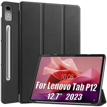 Case for Lenovo Tab P12 12.7 2023 Tablet Stand עור לוח כיסוי עבור Xiaoxin משטח Pro 12.7 TB371FC לוח חכם פגז