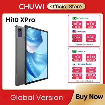 CHUWI Hi10X Pro Unisoc T606 4G LTE 10.1 אינץ '800*1280 שב