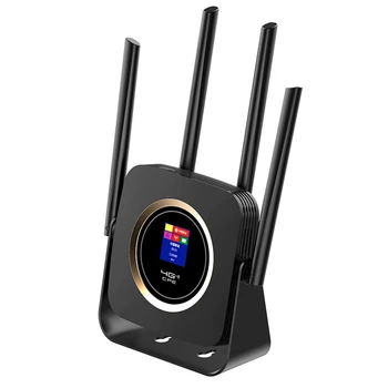 CPE903B 4G נתב Wifi Hotspot LTE אנטנה WAN LAN CAT4 150Mbps מודם 3000Mah סוללה CPE , האיחוד האירופי Plug