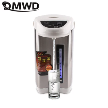 DMWD 110V/220V חשמלי תרמו סיר סיר לחץ אוויר חימום מים חמים בדוד 5.8 L בקבוק בידוד תרמי מתקן החימום